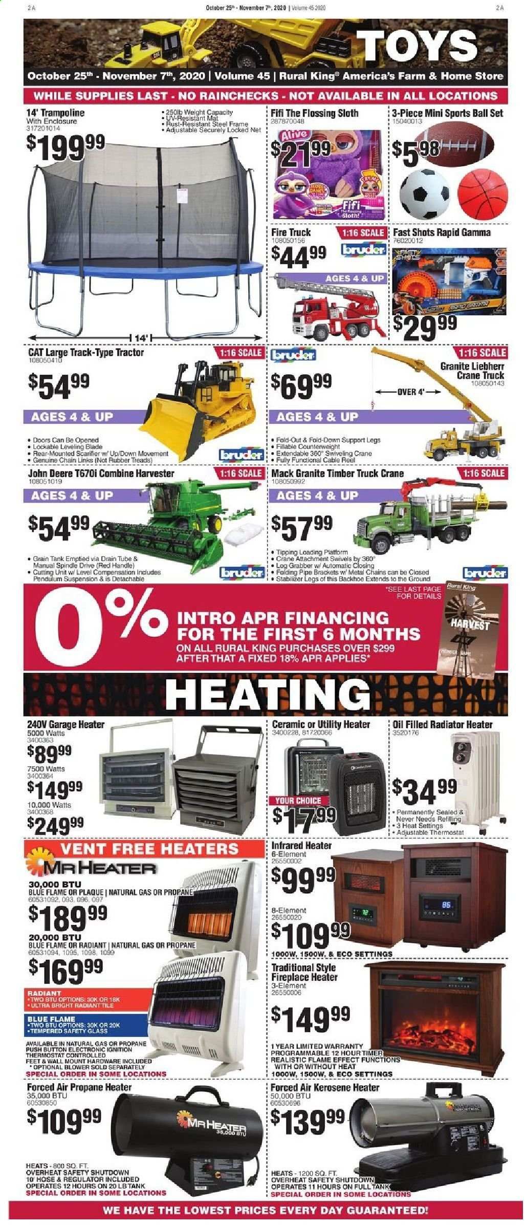 Rural King Weekly Ad Flyer October 25 to November 7