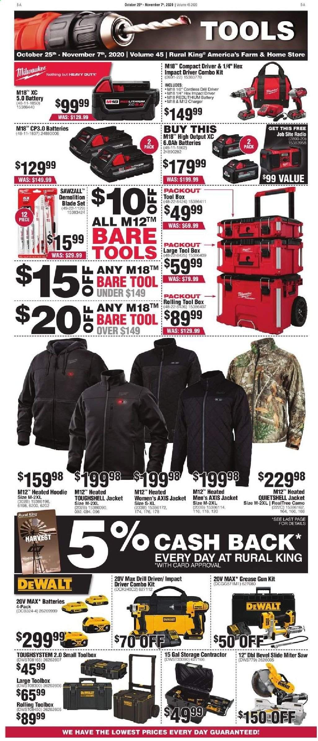 Rural King Weekly Ad Flyer October 25 to November 7