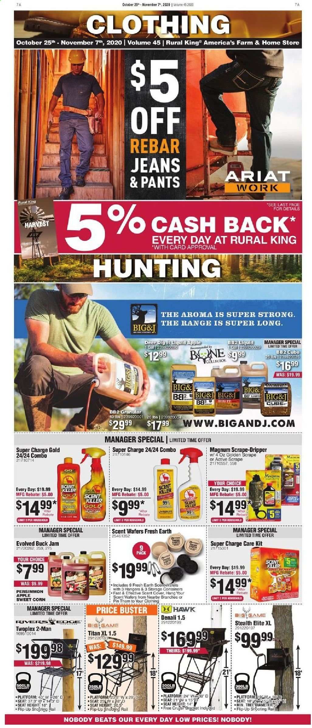 Rural King Weekly Ad Flyer October 25 to November 7