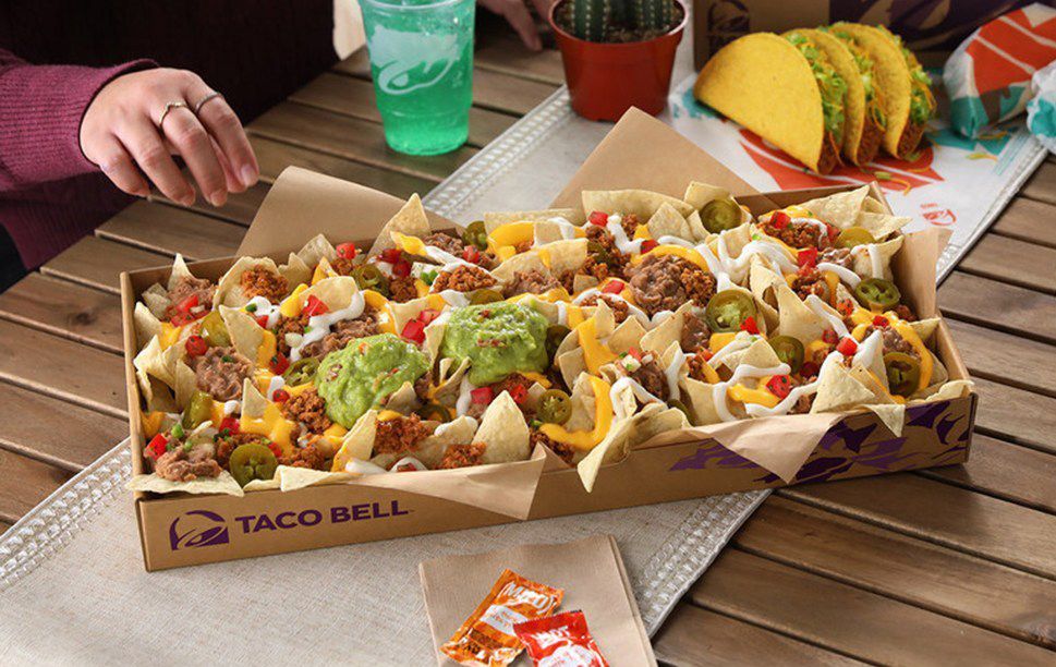 For a Limited Time Only Nachos Party Packs Arrive at Participating Taco Bell Restaurants For a Limited Time Only Nachos Party Packs Arrive at Participating Taco Bell Restaurants