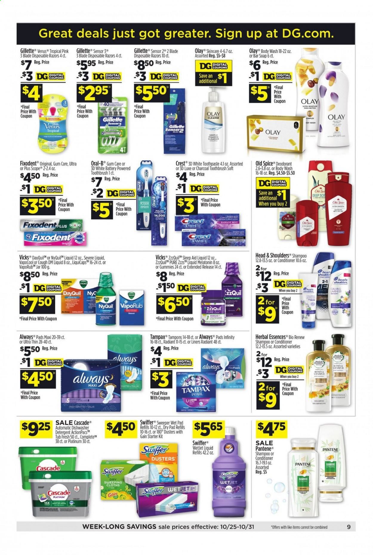 Dollar General Weekly Ad Flyer October 25 to October 31