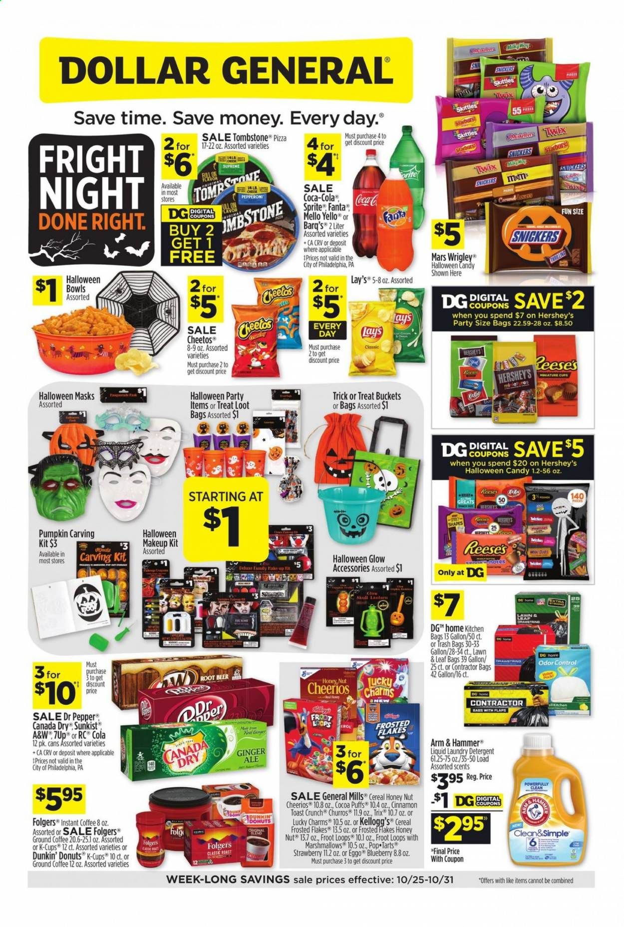 Dollar General Weekly Ad Flyer October 25 to October 31