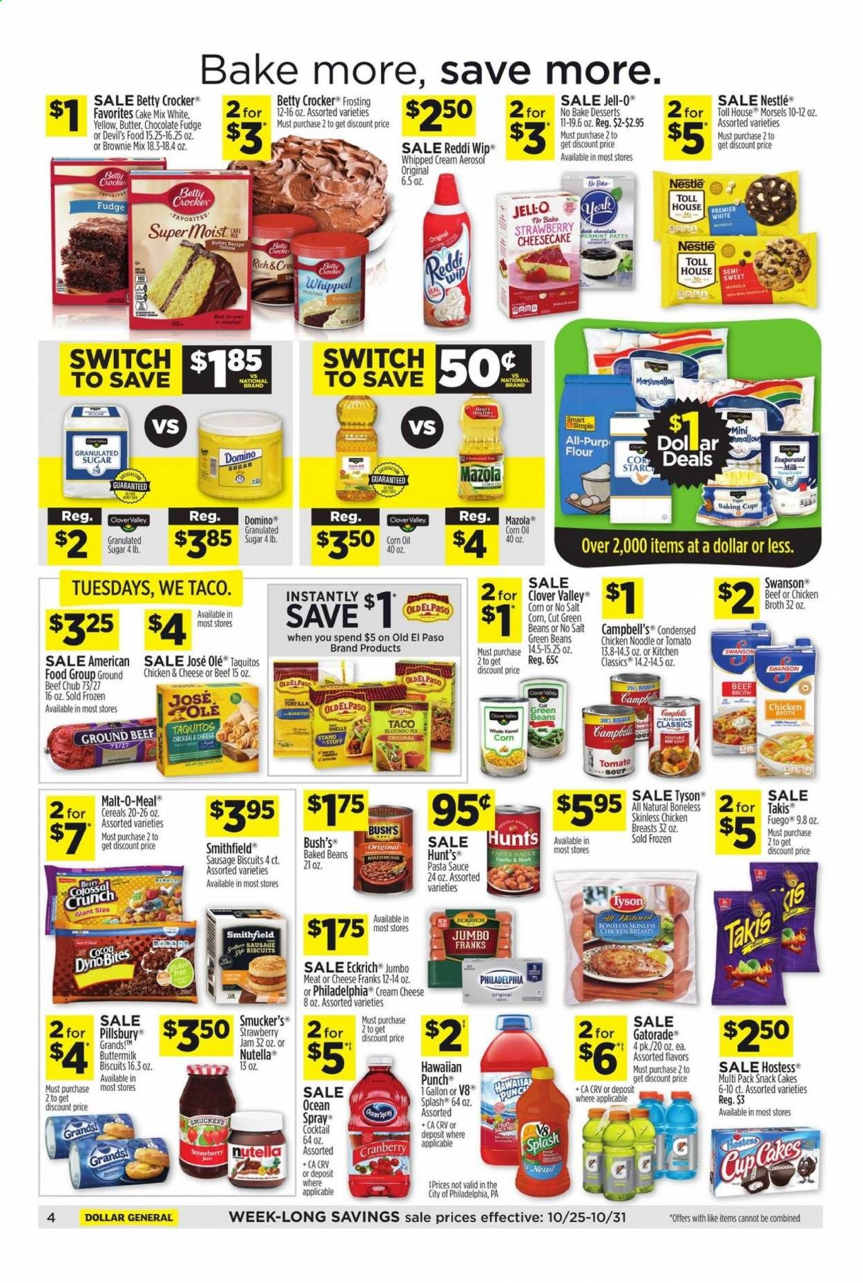Dollar General (LA) Weekly Ad Flyer October 25 to October 31