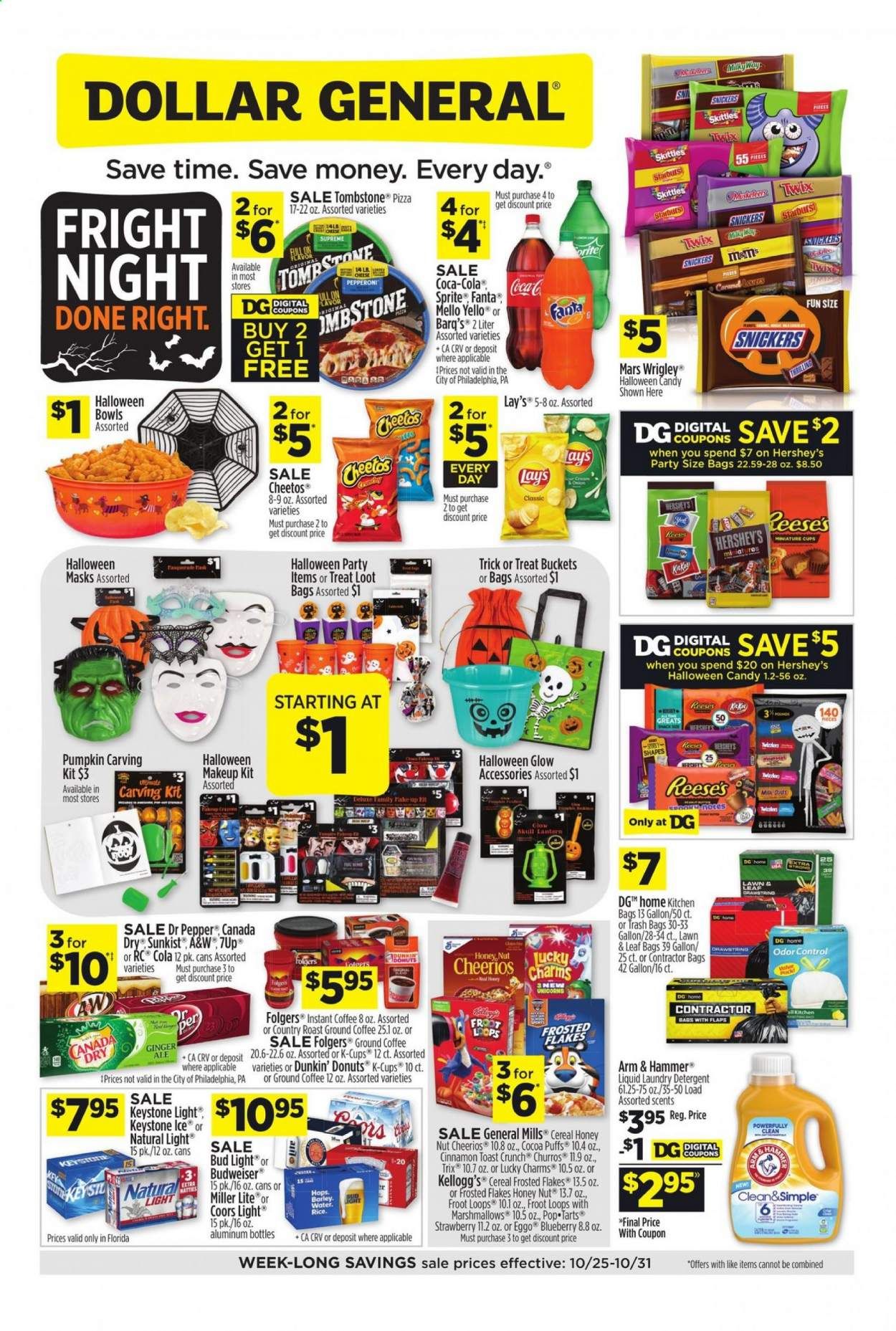 Dollar General (FL) Weekly Ad Flyer October 25 to October 31