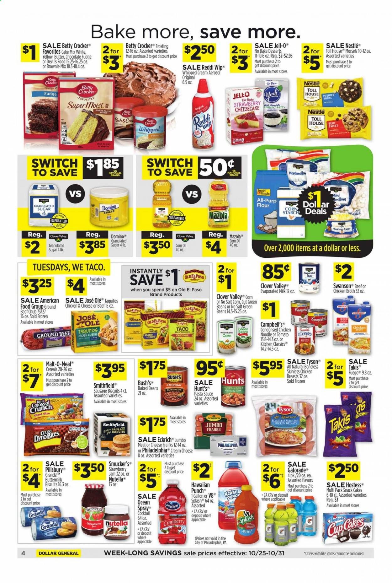 Dollar General (NC) Weekly Ad Flyer October 25 to October 31