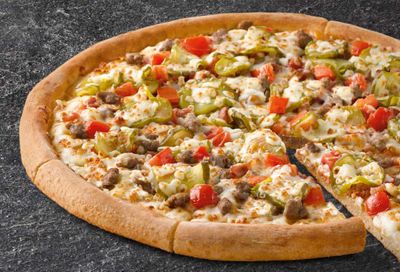 The Large Double Cheeseburger Pizza Returns to Papa John's for a Limited Time Only