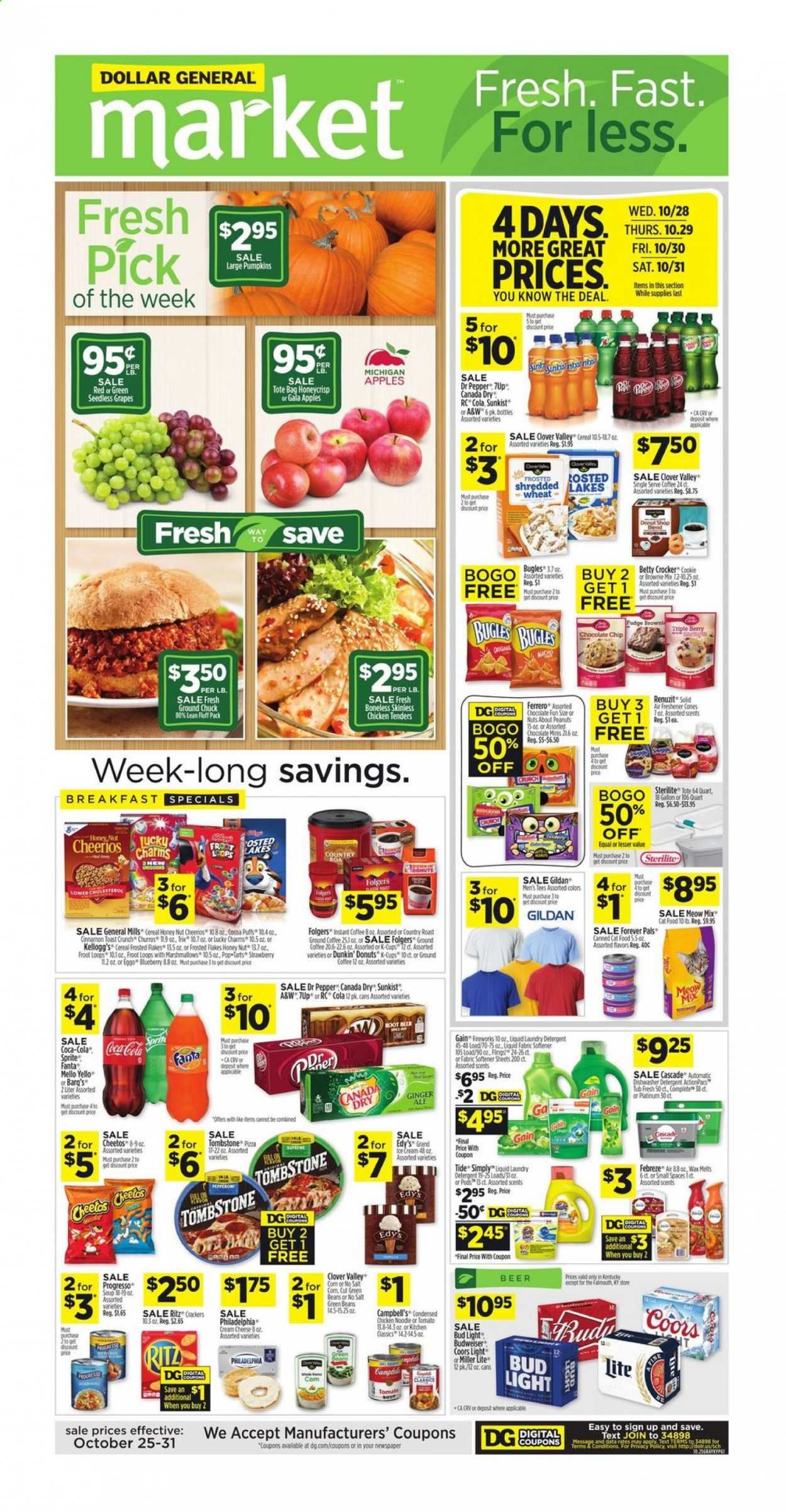 Dollar General (KY) Weekly Ad Flyer October 25 to October 31