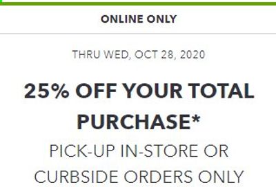 JOANN Weekly Ad Flyer October 26 to October 28
