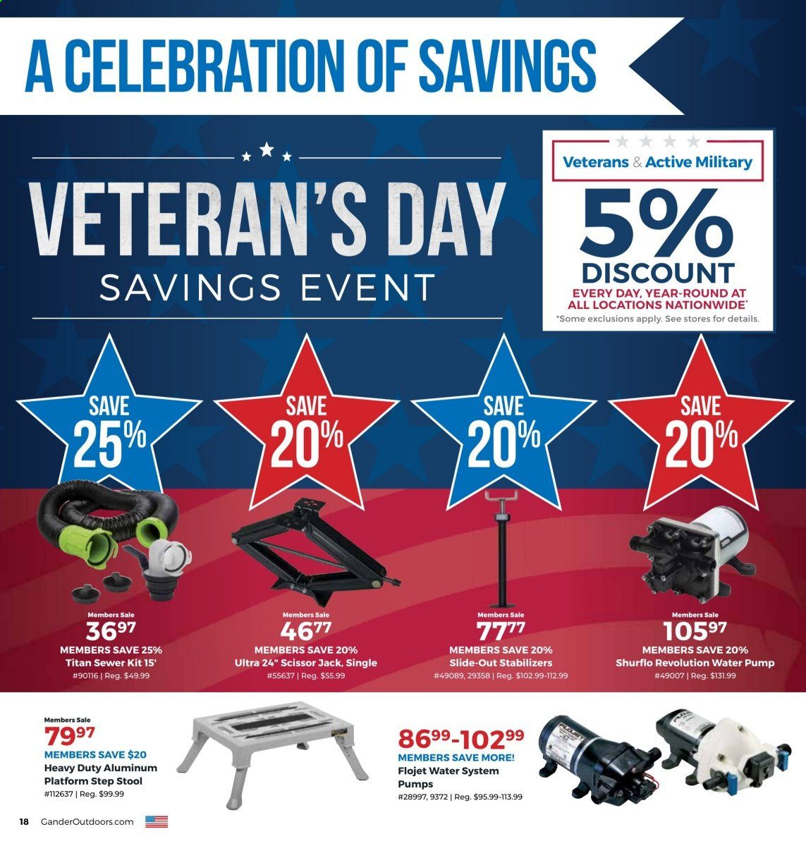 Gander RV & Outdoors Weekly Ad Flyer October 26 to November 22