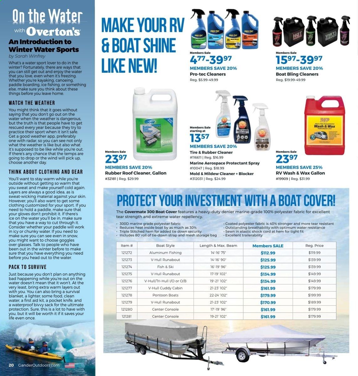 Gander RV & Outdoors Weekly Ad Flyer October 26 to November 22