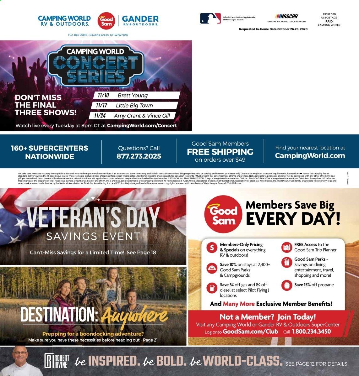 Gander RV & Outdoors Weekly Ad Flyer October 26 to November 22