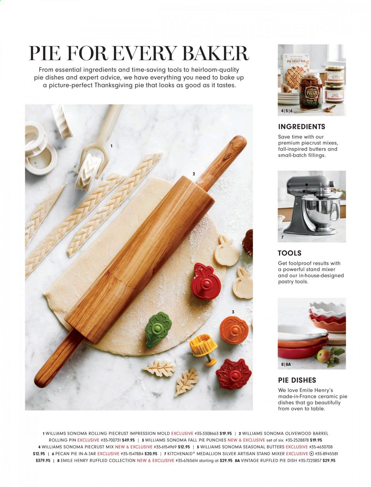 Williams-Sonoma Weekly Ad Flyer October 27 to November 3