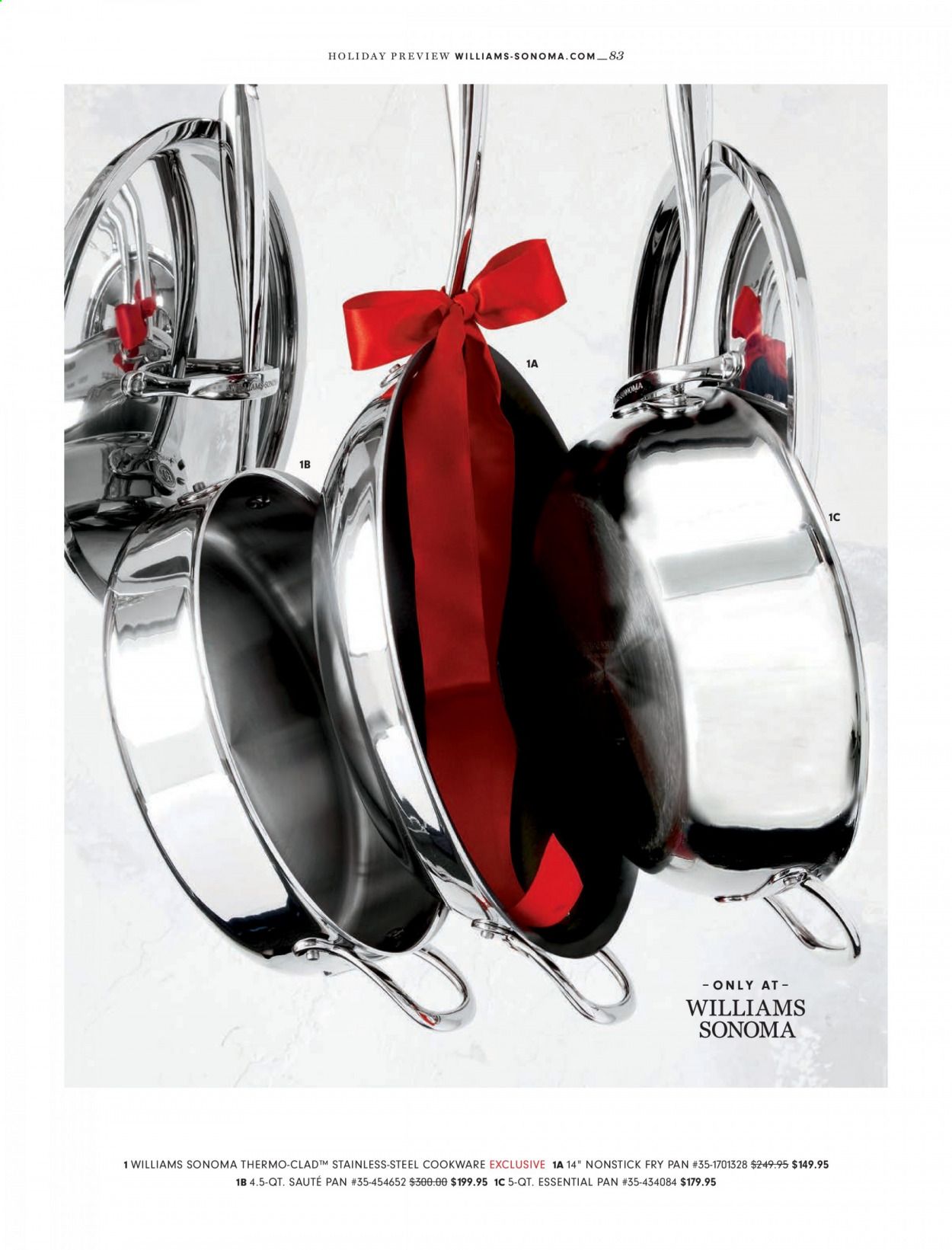 Williams-Sonoma Weekly Ad Flyer October 27 to November 3