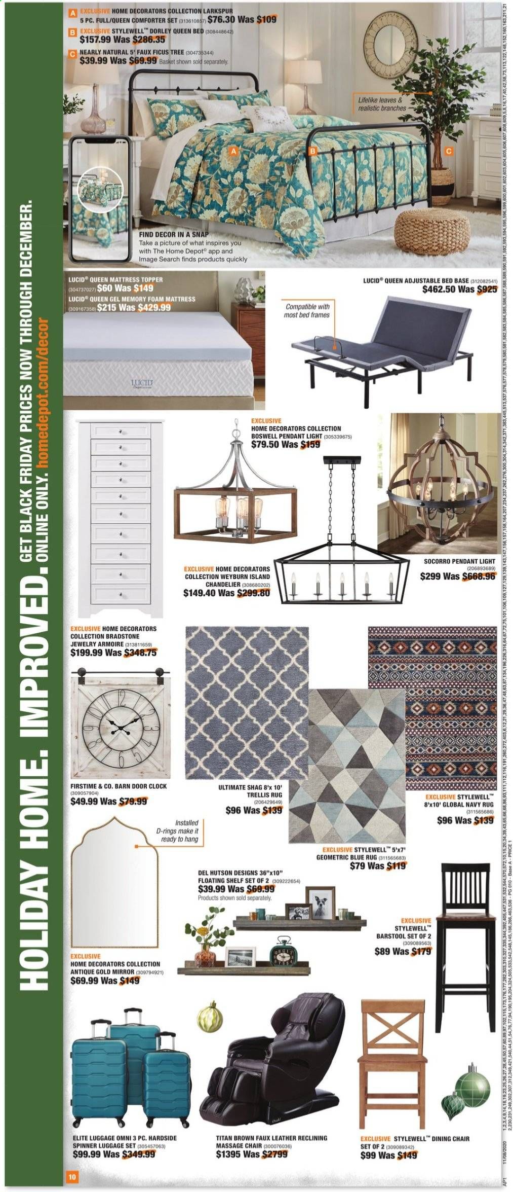 The Home Depot Weekly Ad Flyer November 8 to December 2