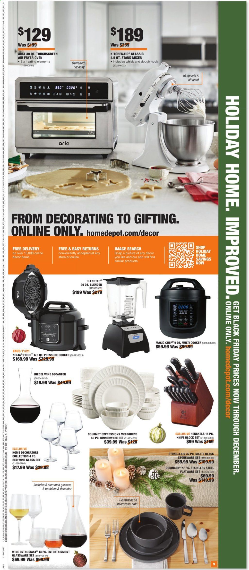 The Home Depot Weekly Ad Flyer November 8 to December 2