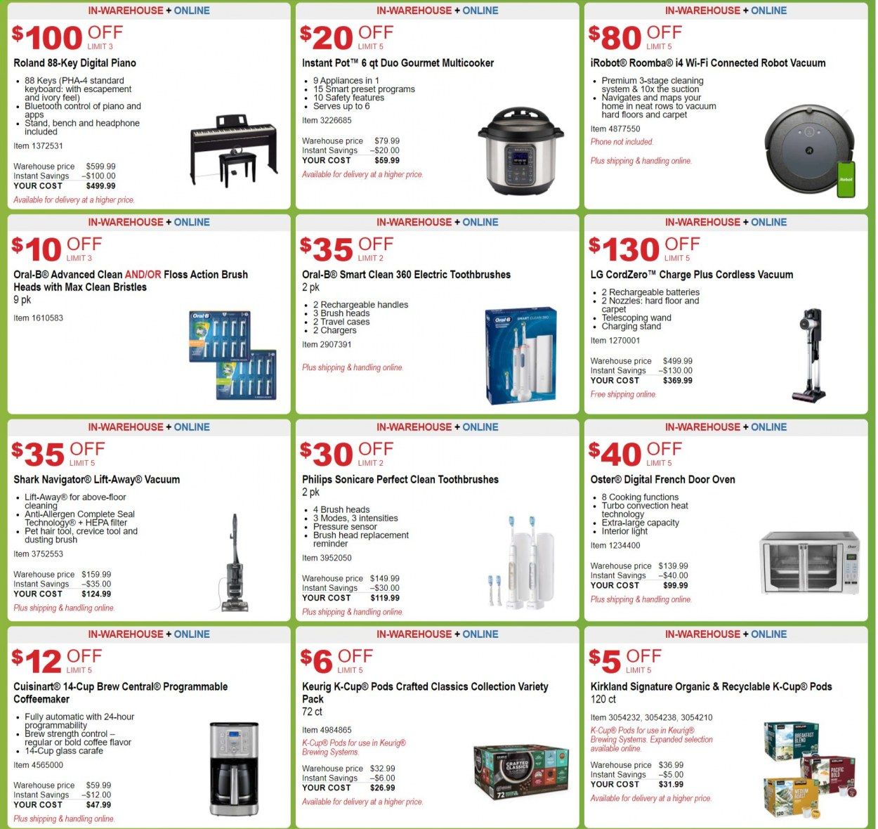 Costco Weekly Ad Flyer October 28 to November 22