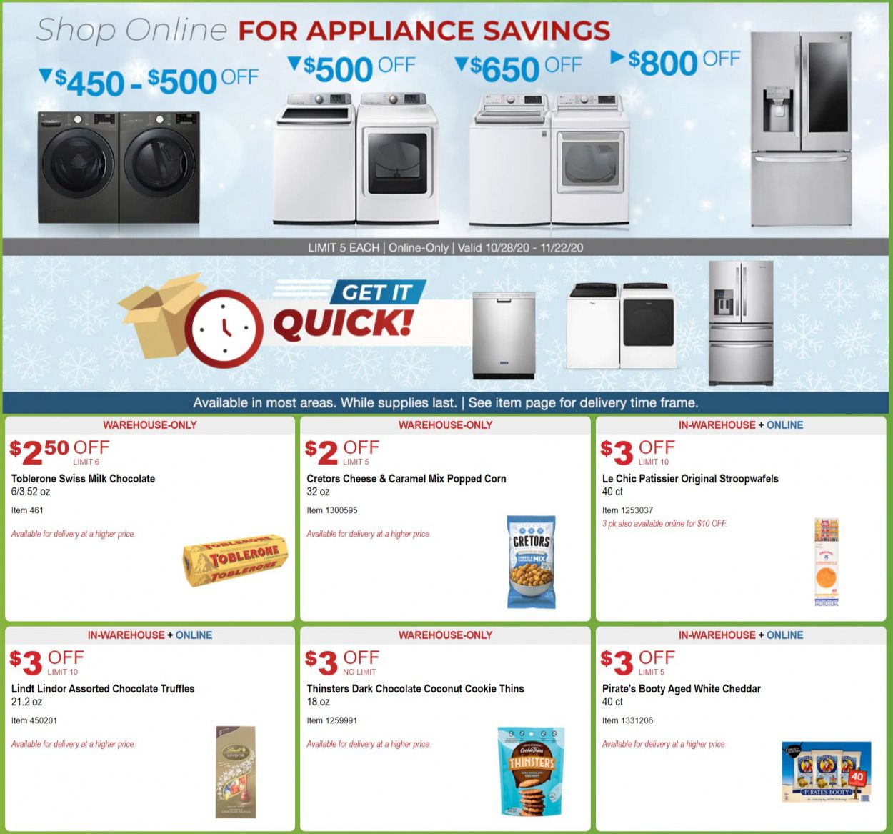 Costco Weekly Ad Flyer October 28 to November 22