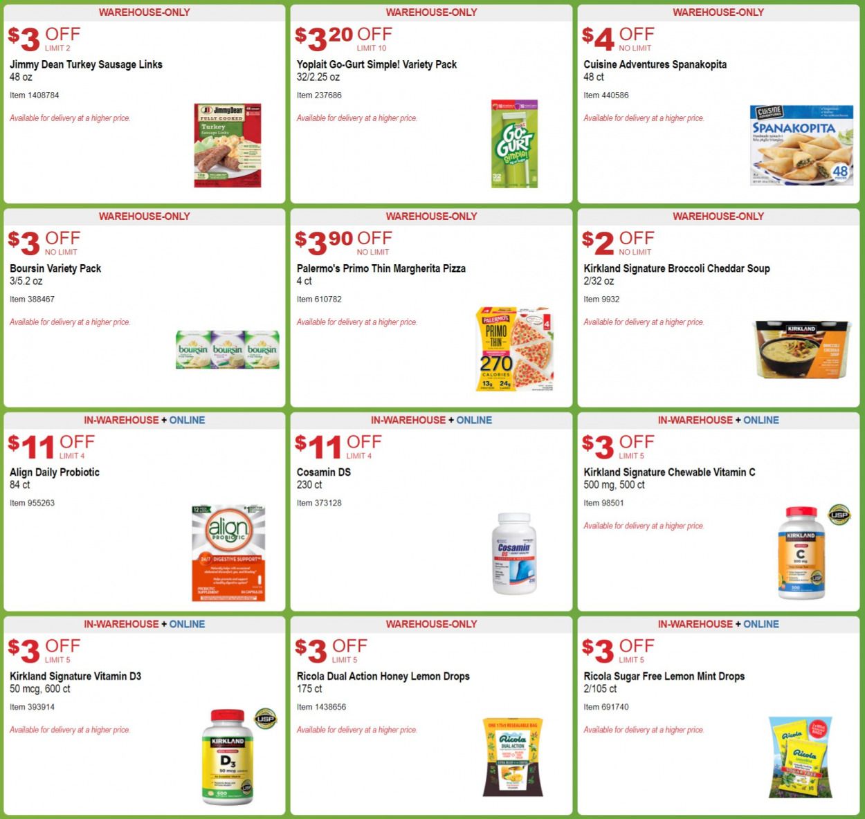 Costco Weekly Ad Flyer October 28 to November 22