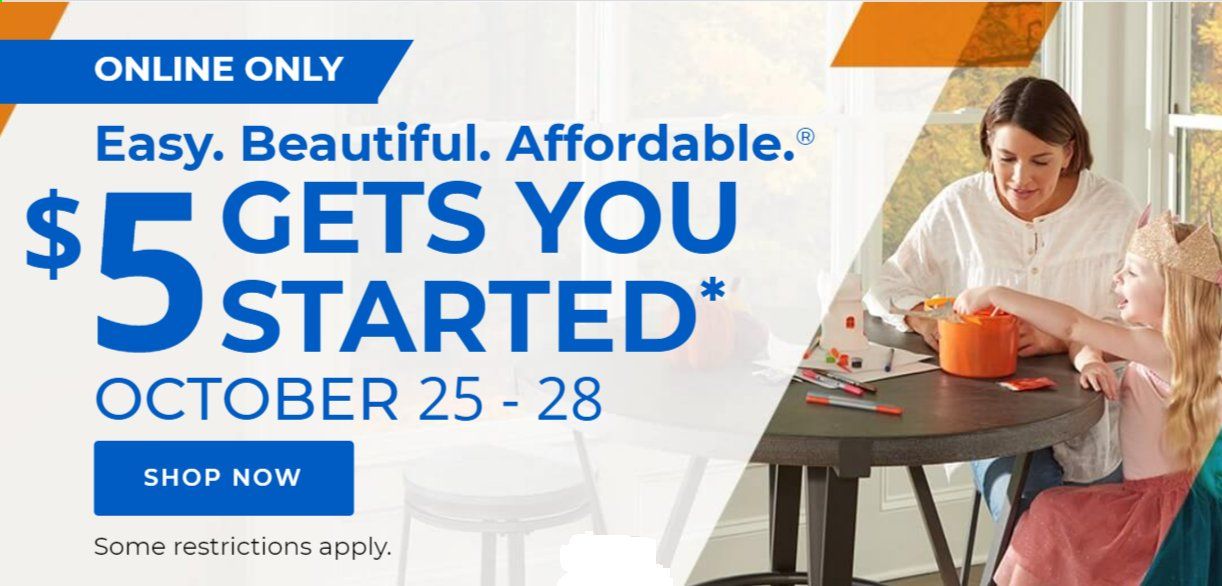 Aaron's Weekly Ad Flyer October 25 to October 28