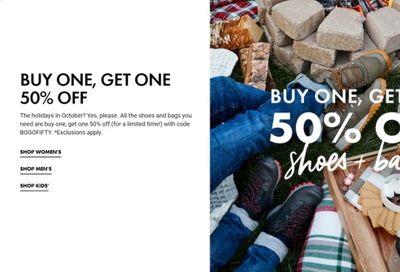 DSW Weekly Ad Flyer October 27 to November 3