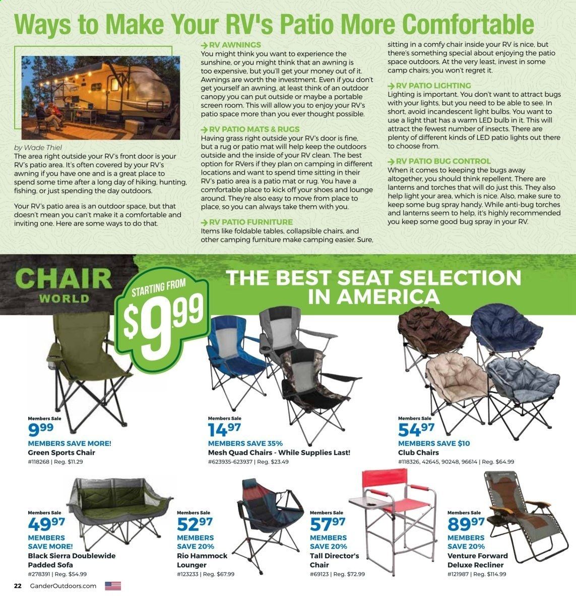 Camping World Weekly Ad Flyer October 26 to November 22