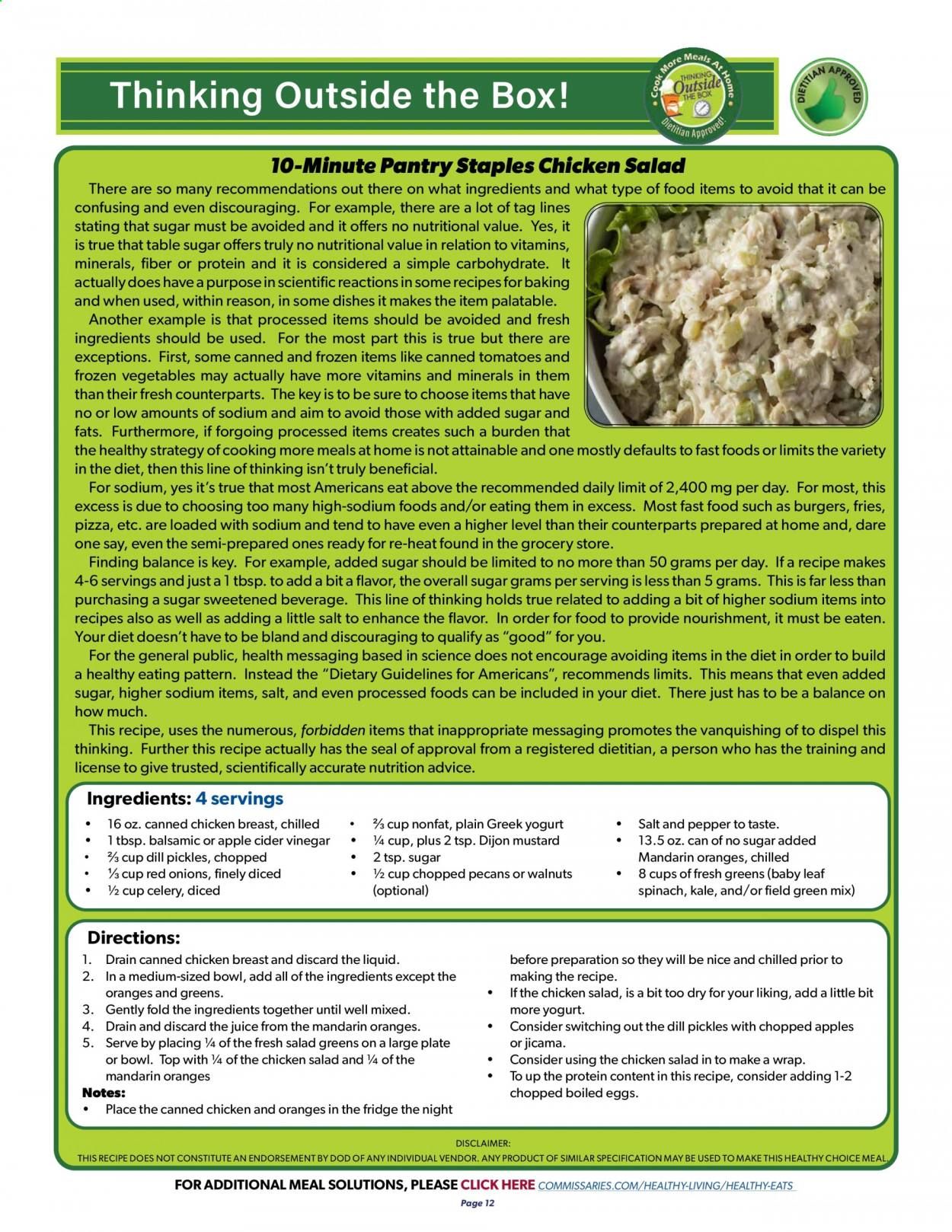 Commissary Weekly Ad Flyer October 26 to November 8