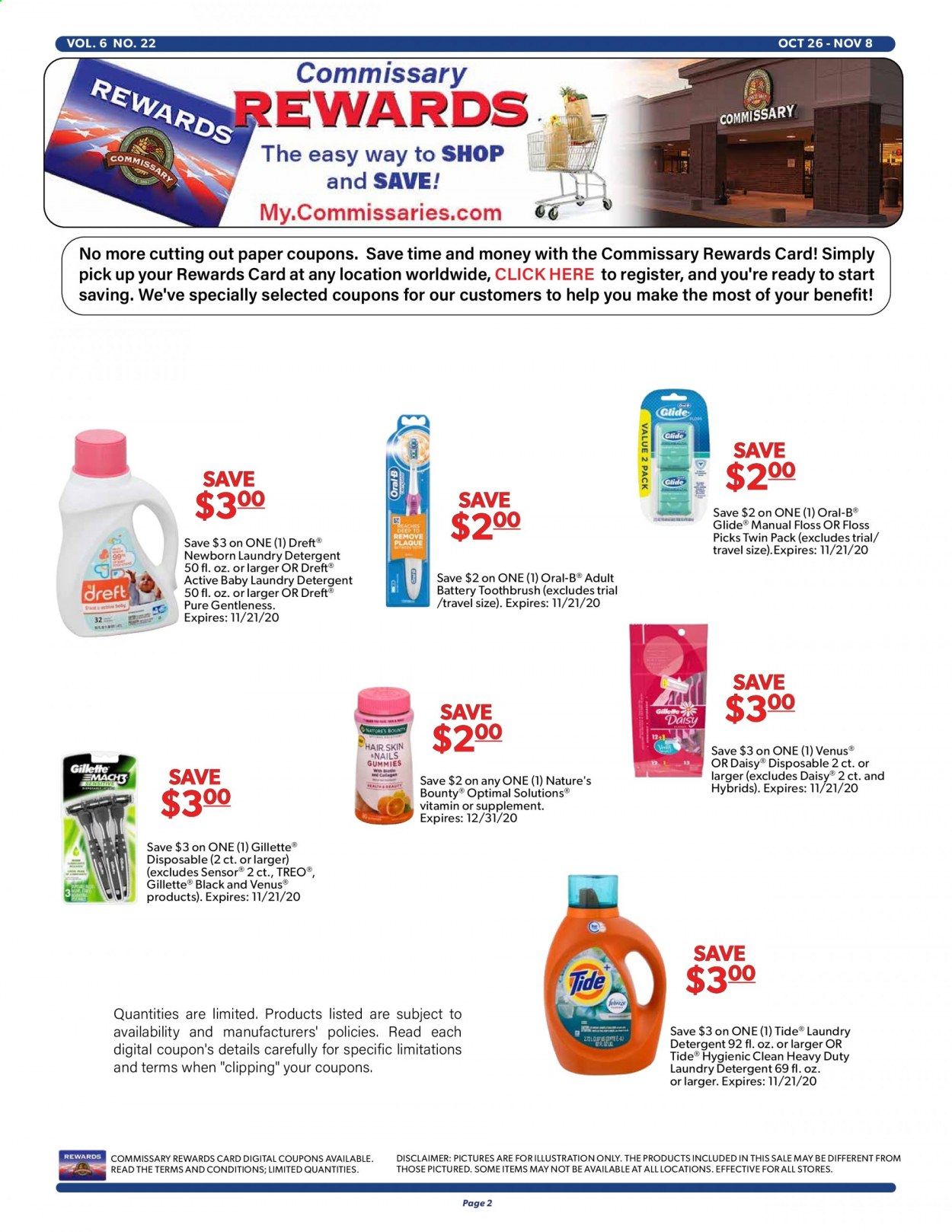Commissary Weekly Ad Flyer October 26 to November 8