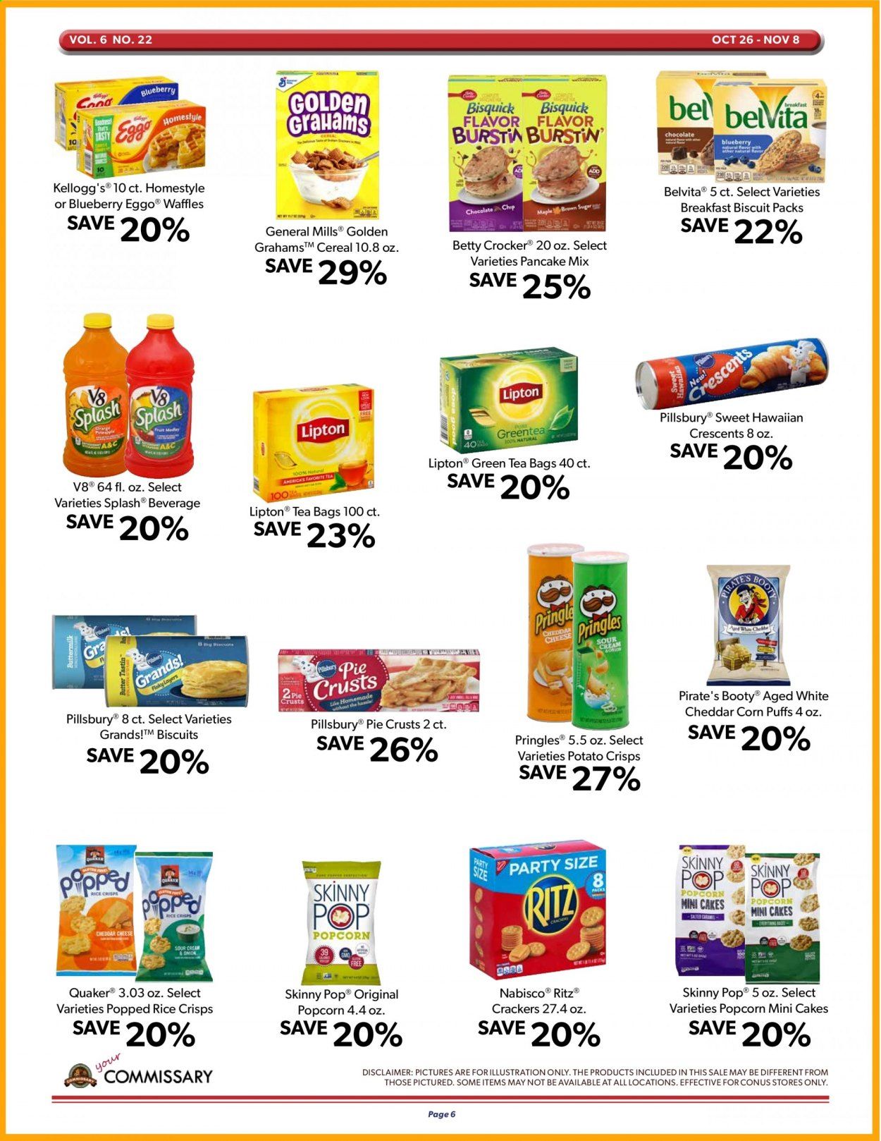Commissary Weekly Ad Flyer October 26 to November 8