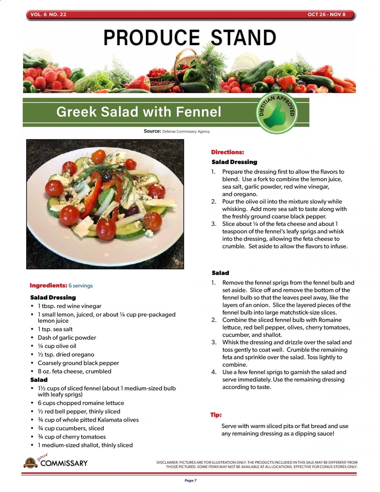 Commissary Weekly Ad Flyer October 26 to November 8