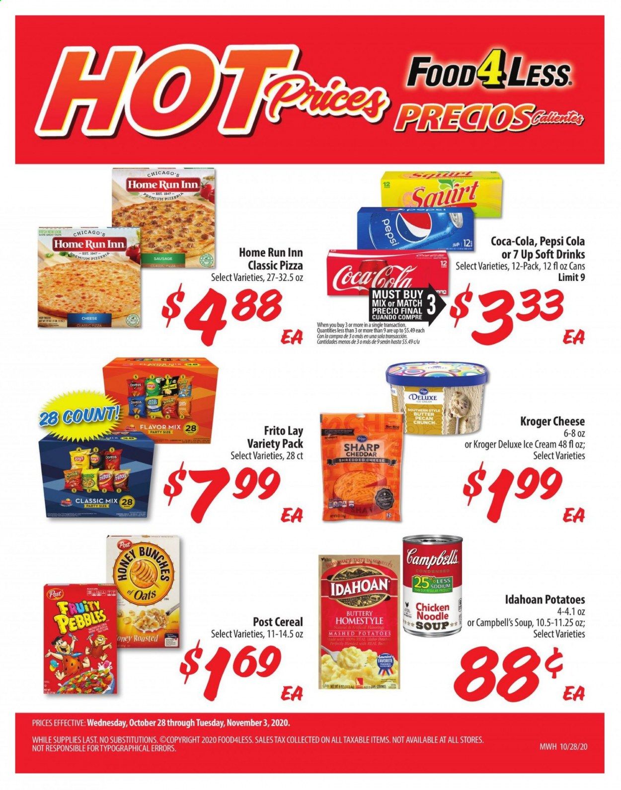 Food 4 Less (IL) Weekly Ad Flyer October 28 to November 3