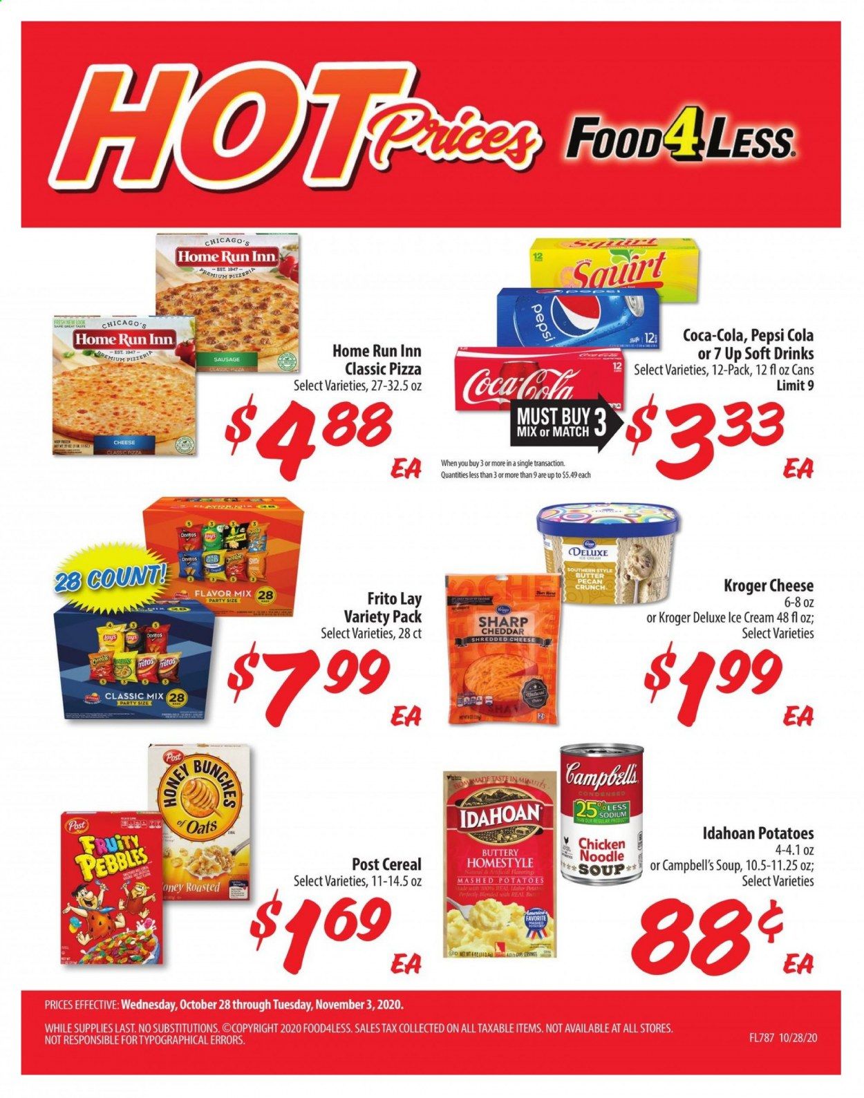 Food 4 Less (IN) Weekly Ad Flyer October 28 to November 3