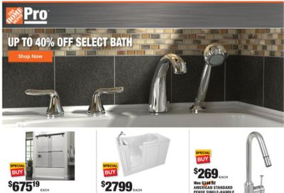 The Home Depot Weekly Ad Flyer October 26 to November 2