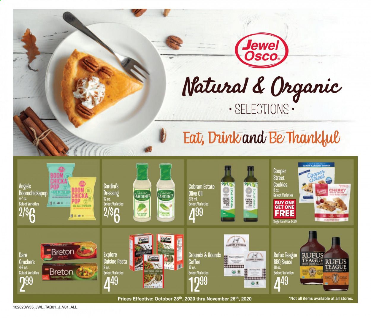 Jewel Osco Weekly Ad Flyer October 28 to November 26