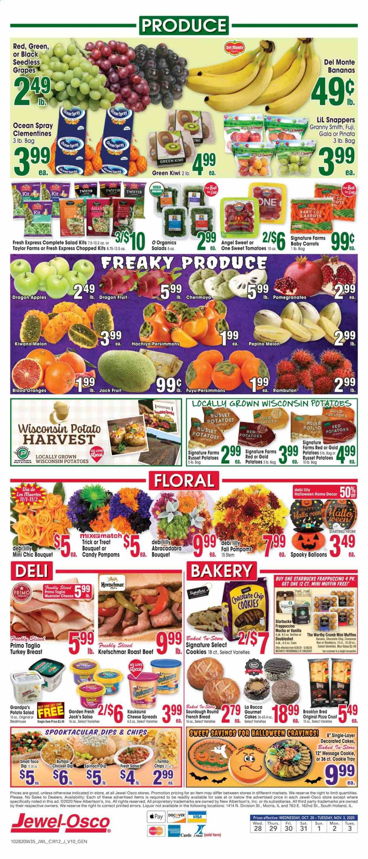 Jewel Osco (IN) Weekly Ad Flyer October 28 to November 3