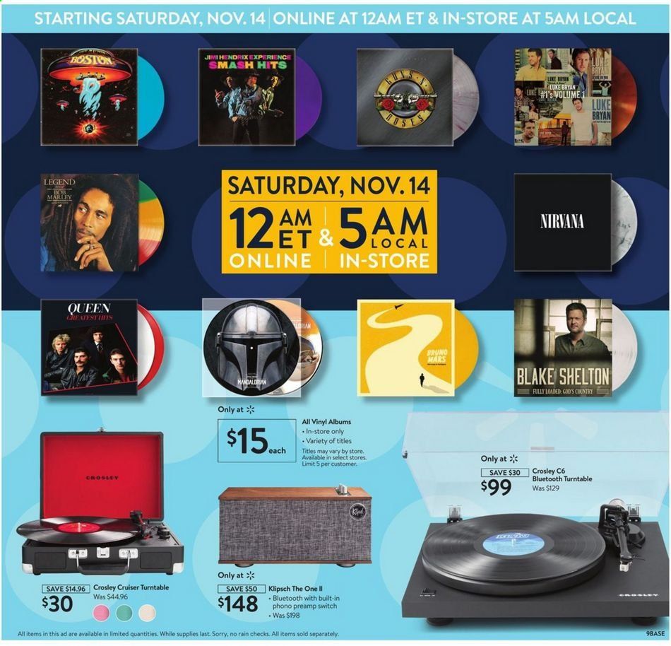 Walmart Weekly Ad Flyer November 11 to November 15