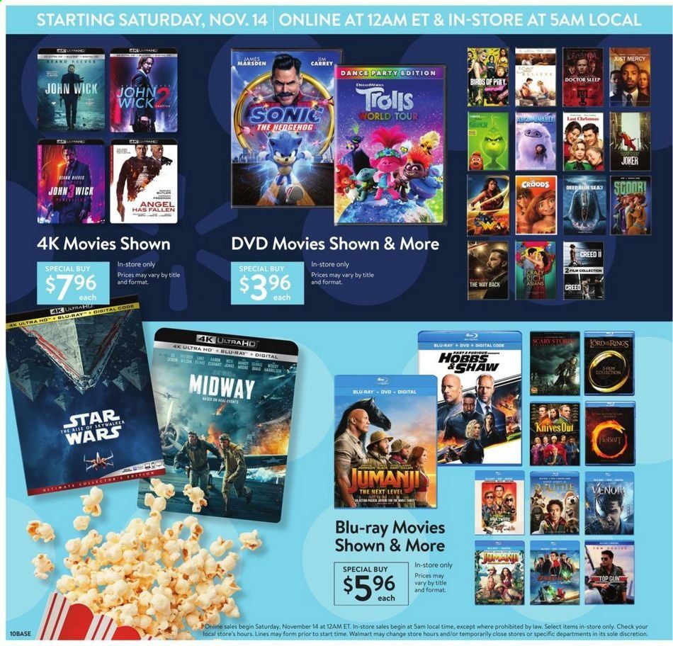 Walmart Weekly Ad Flyer November 11 to November 15