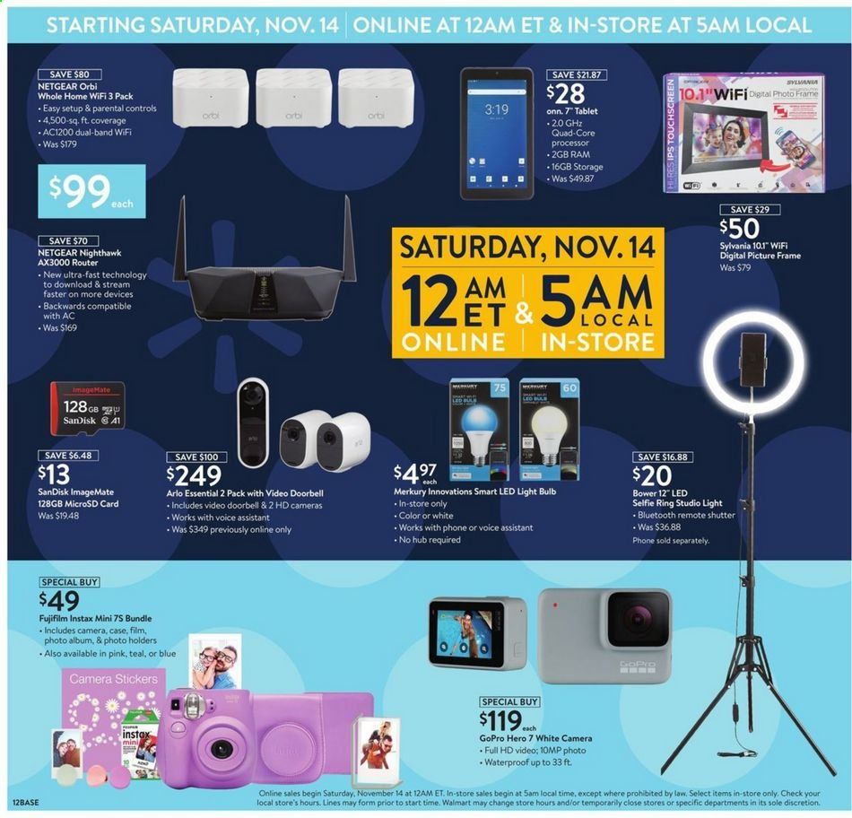 Walmart Weekly Ad Flyer November 11 to November 15
