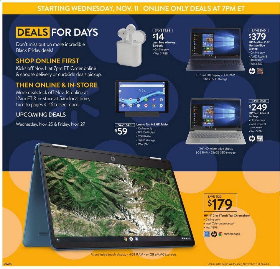 Walmart Weekly Ad Flyer November 11 to November 15