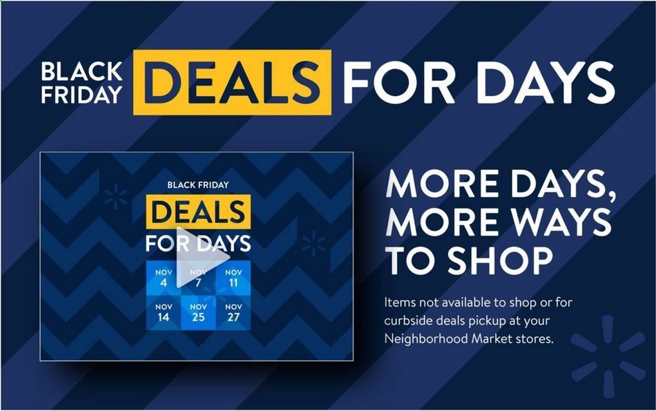 Walmart Weekly Ad Flyer November 4 to November 8