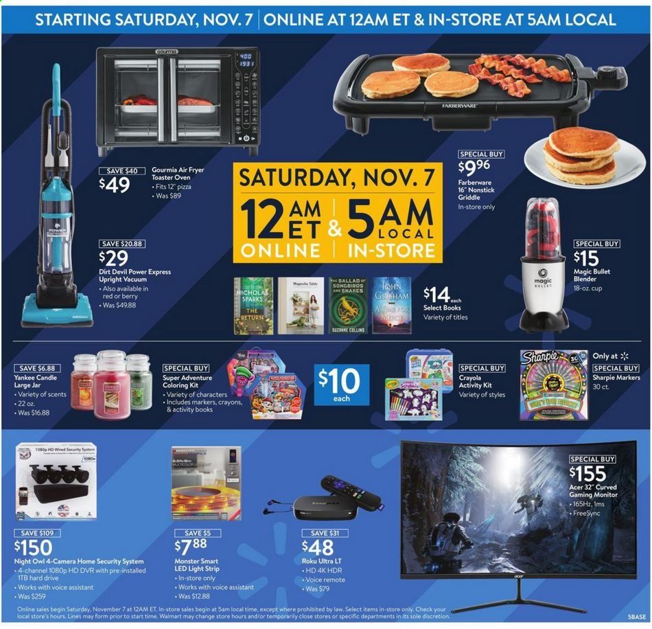 Walmart Weekly Ad Flyer November 4 to November 8