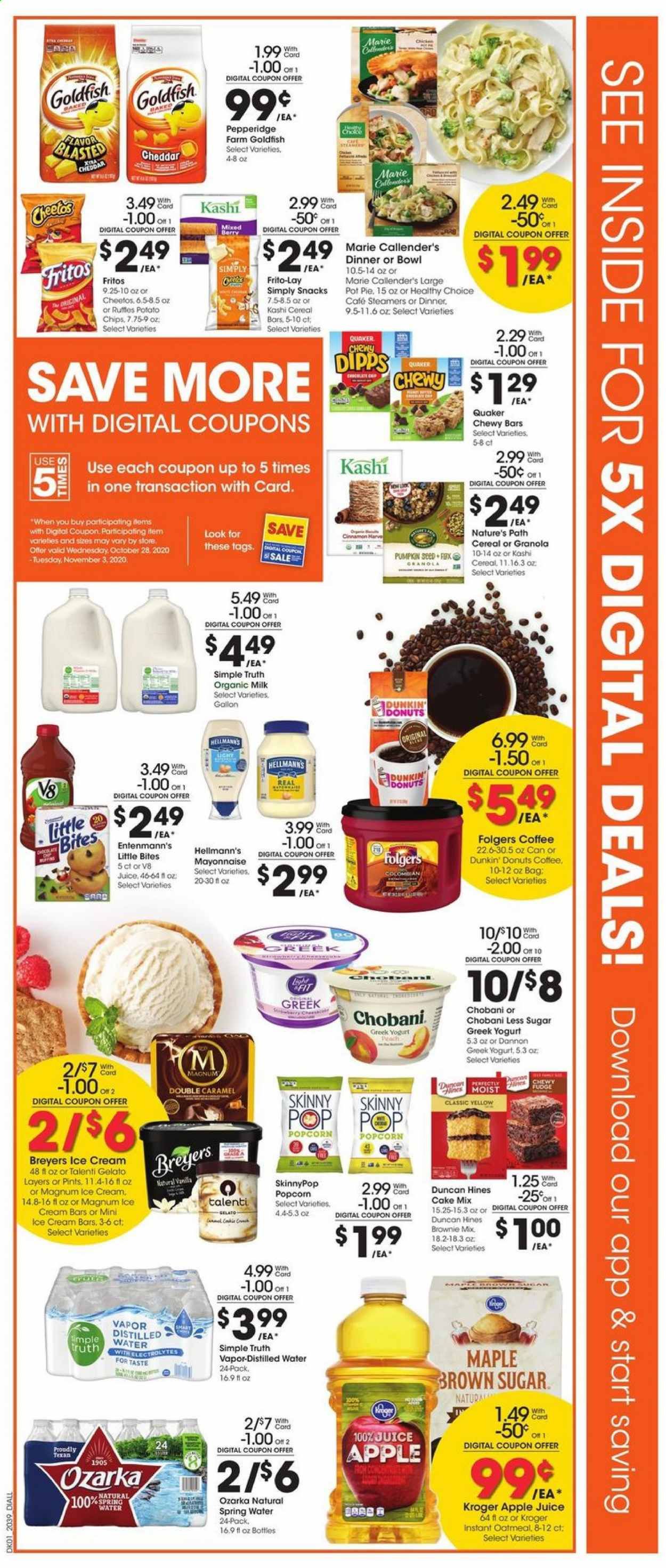 Baker's Weekly Ad Flyer October 28 to November 3