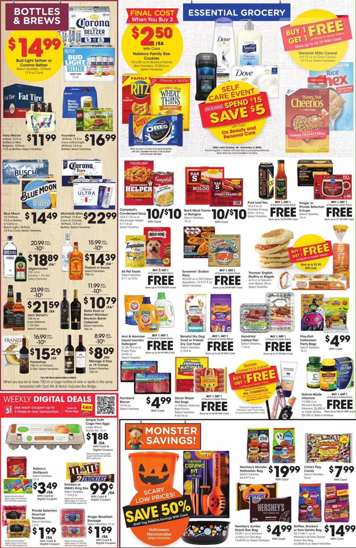 Baker's Weekly Ad Flyer October 28 to November 3