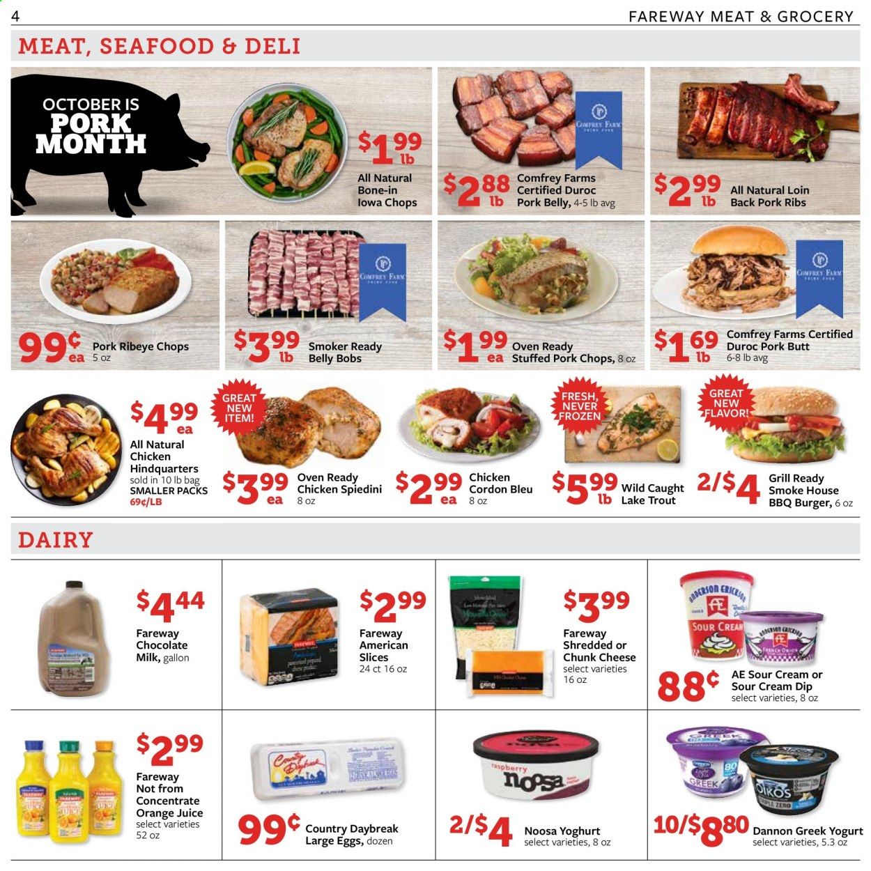 Fareway (IA, IL, MN, MO, NE, SD) Weekly Ad Flyer October 27 to November 2