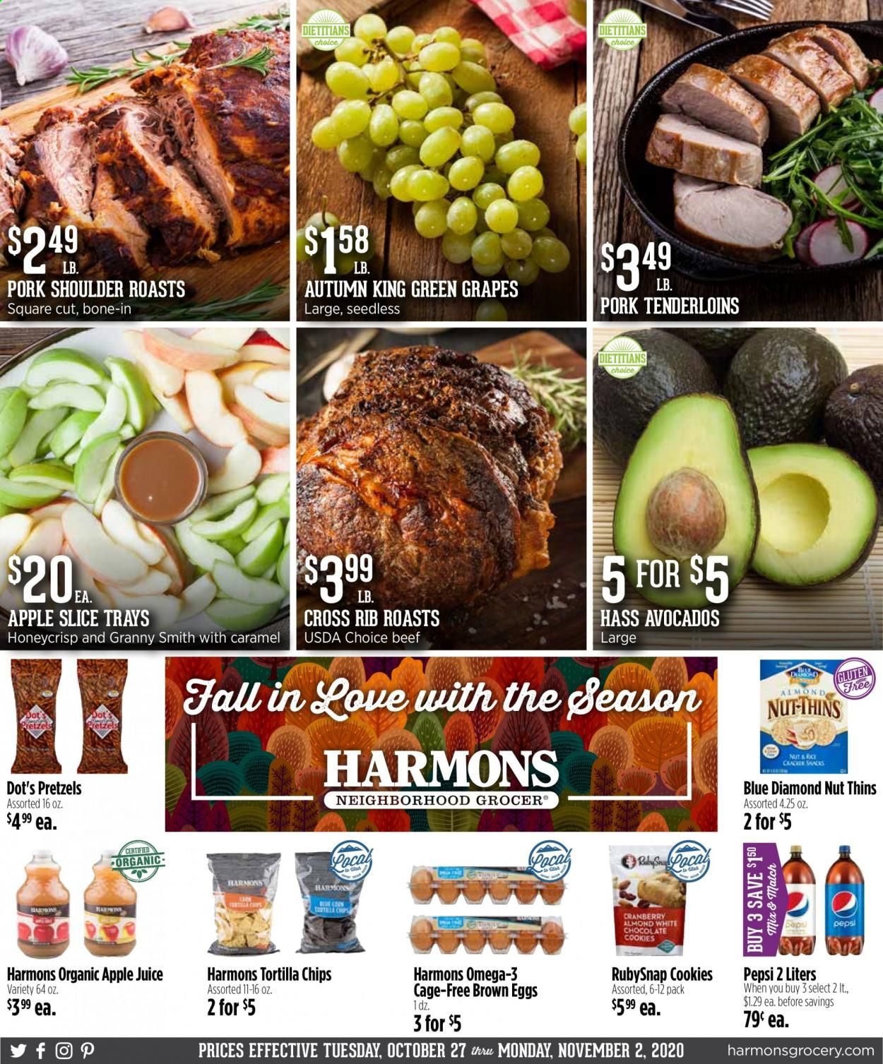 Harmons Weekly Ad Flyer October 27 to November 2