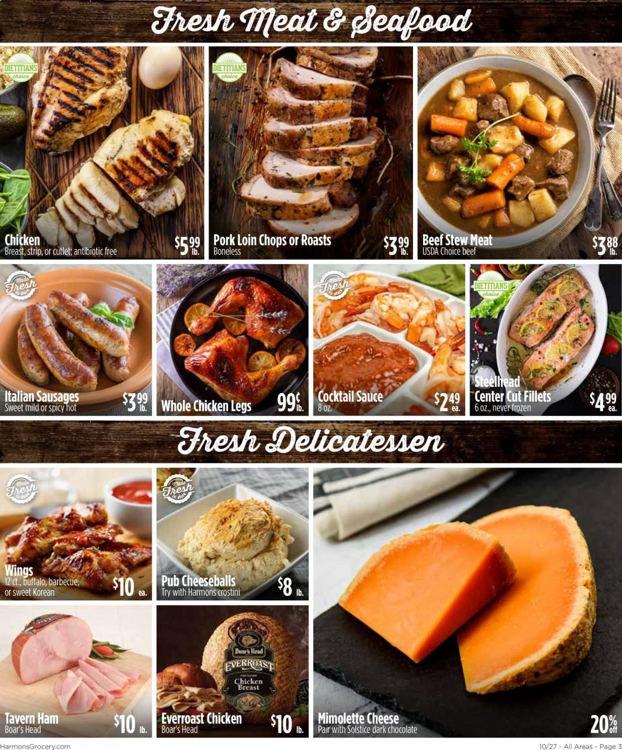 Harmons Weekly Ad Flyer October 27 to November 2