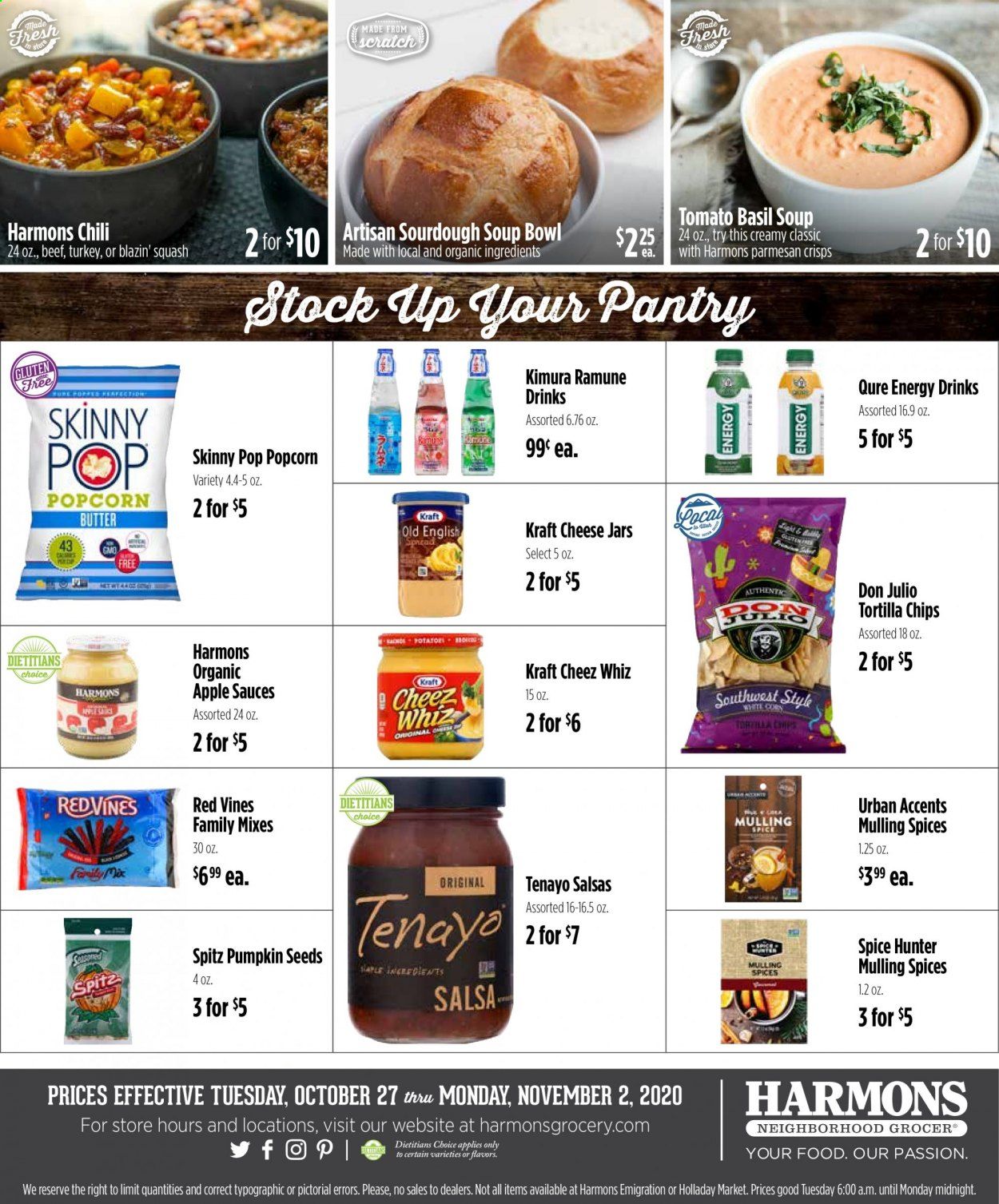 Harmons Weekly Ad Flyer October 27 to November 2