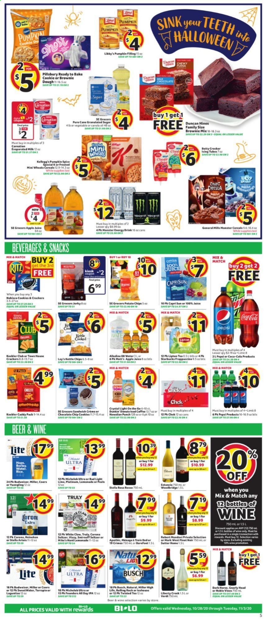 BI-LO Weekly Ad Flyer October 28 to November 3