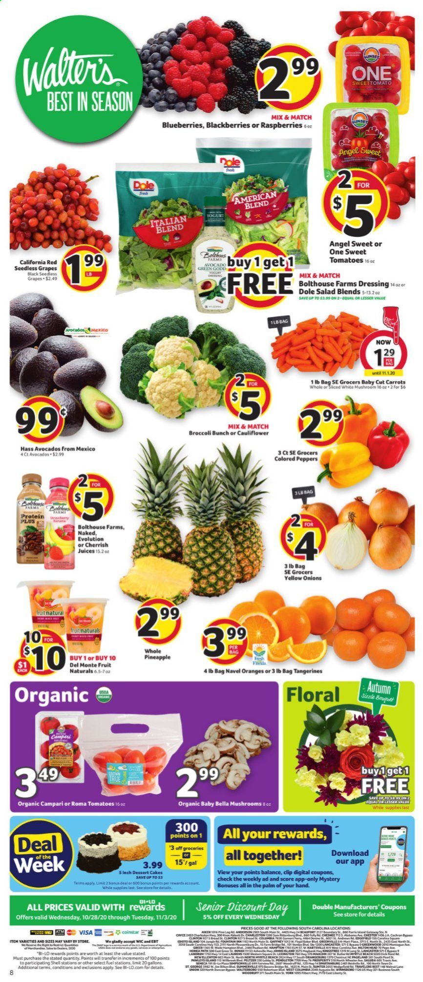 BI-LO Weekly Ad Flyer October 28 to November 3