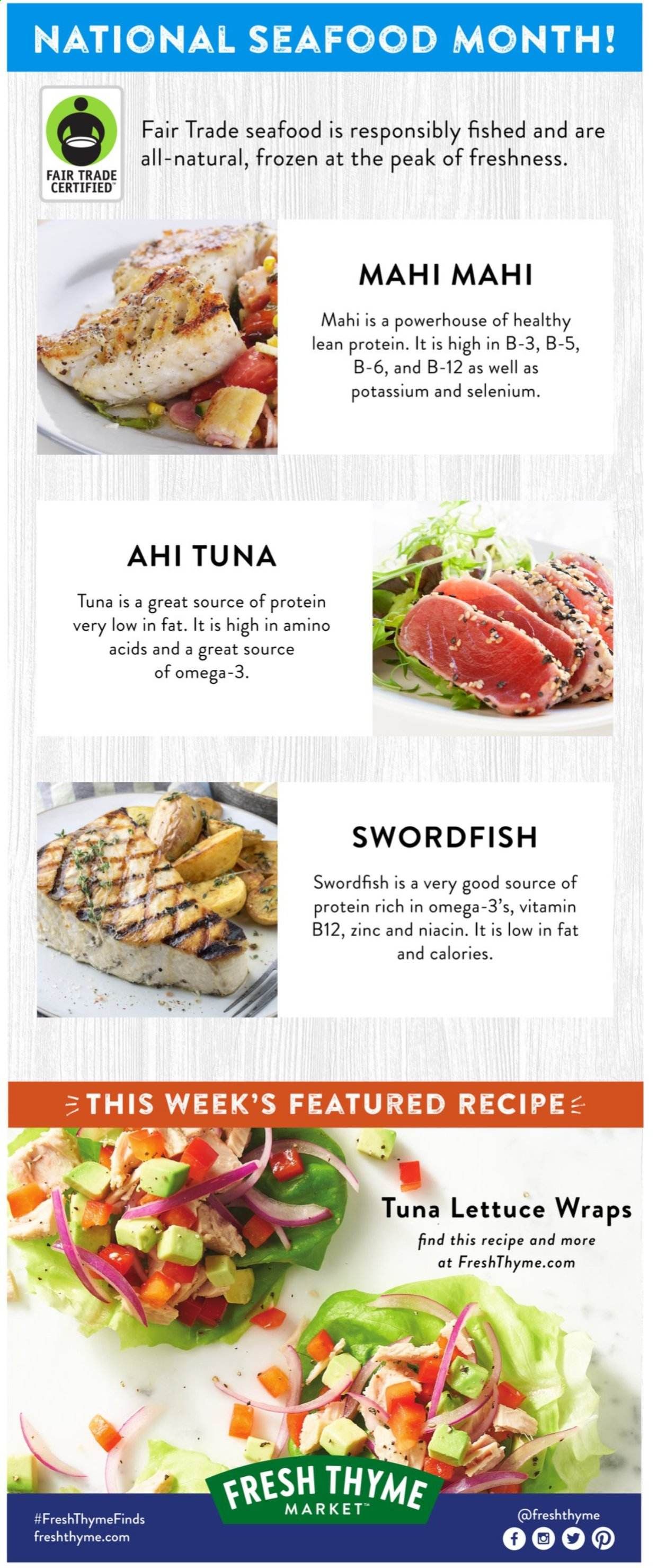 Fresh Thyme Weekly Ad Flyer October 28 to November 3