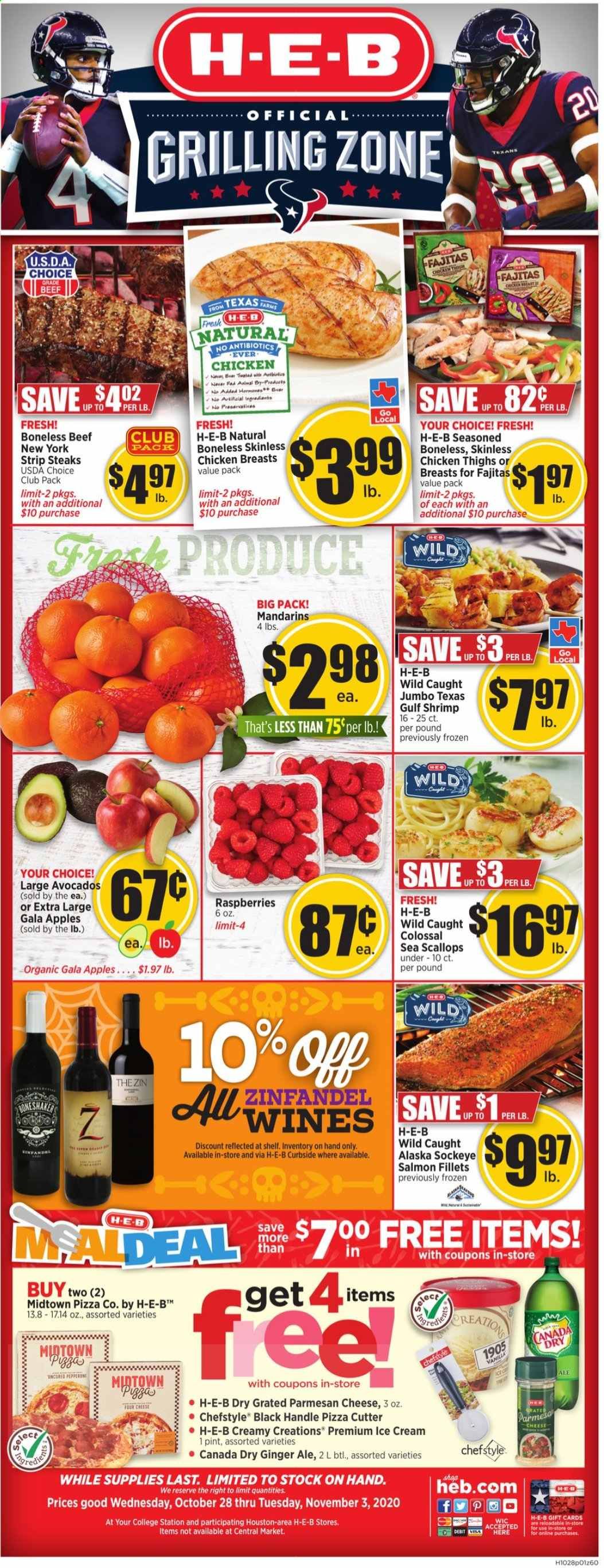 H-E-B (TX) Weekly Ad Flyer October 28 to November 3
